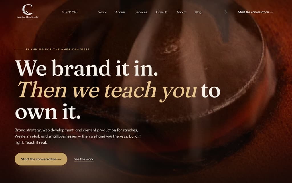 creativeflowstudio.us — live site