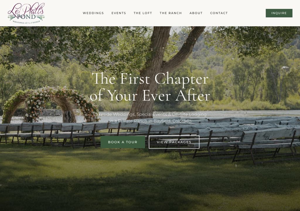 LePlatt's Pond at LJ Ranch — live site