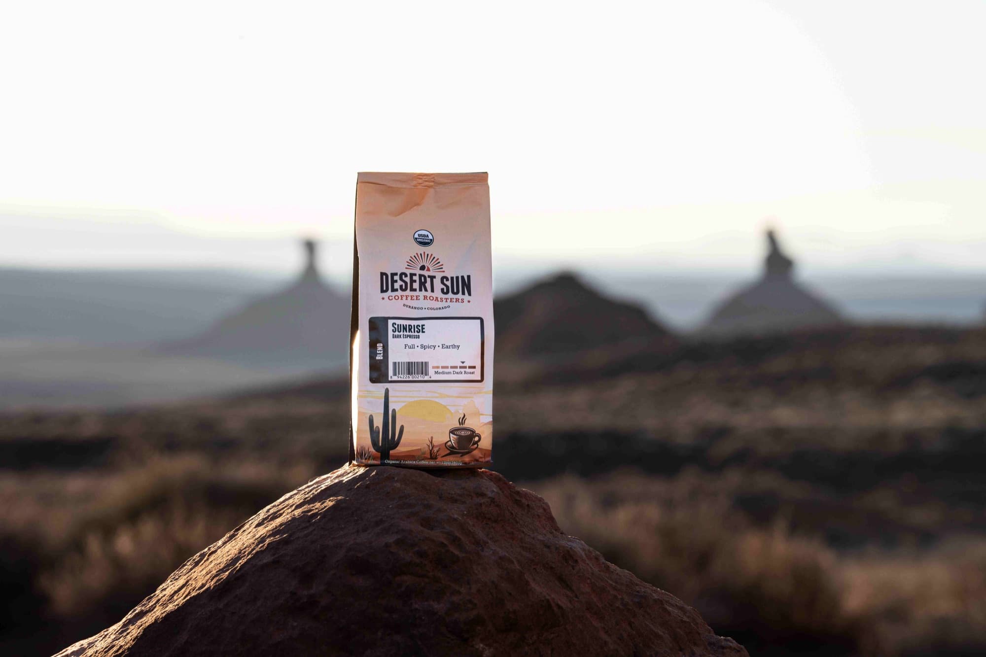 Desert Sun Coffee — the live site